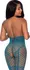 Magic Silk Seamless Teal Catsuit - Cupless, Crotchless, One Size