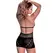 Magic Silk Seamless Halter mini haljina Crna Jedna veličina – kavez detalj