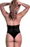 Magic Silk Seamless Halter Teddy Crna – Jedna veličina, rastegljivo pristajanje