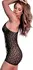 Magic Silk Seamless mini haljina Jedna veličina Crna – ukršteni detalj