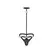 Male Power Tormentor Choker G-String S/M Black - Contour Panel Design