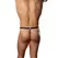 Male Power Jouster Contour-Fit G-String S/M Black with Stud Accents