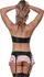 Magic Silk Dress Up Halter prsluk i suknja set L/XL Ružičasti karirani detalj