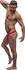 Male Power Pure Comfort Modal Bong Thong S/M Red Comfort Fit