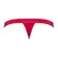 Male Power Pure Comfort Modal Bong Thong S/M Red Comfort Fit