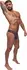Male Power Avant-Garde Enhancer Thong L/XL Ljubičasta kolažna traka