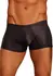 Male Power Black Cobra Mini Short XL Comfort Fit Snakeskin