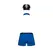 Male Power Officer Frisk-Em uniforma set S/M trodelni kostim komplet