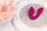 VIVE Yuki Dual Motor intimni masažer sa kuglicama, roze silikon