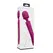 KIKU dvostrani wand roze - Dual Motor intimni masažer, 10 režima