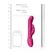 VIVE VIVE045 Dual Pulse-Wave zeka intimni masažer roze silikon