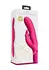 VIVE VIVE045 Dual Pulse-Wave zeka intimni masažer roze silikon