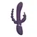 VIVE Rini Pulse Wave Dual Motor Intimate Machine Purple with Attachments