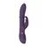 VIVE Halo Intimni Prsten Rabbit Vibrator, Ljubičasti, Punjiv, Vodootporan