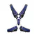 Z Series Scottish Harness S/M by ZADO - Adjustable Leather with Steel Zippers