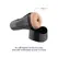 S.L.T. Easy Grip XL Analni Model Sistem Samopodmazivanja, Transparentno Crna