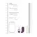 Shots Wireless Intimate Egg Medium 10-Mode Remote Control Purple