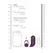 Shots Vibies Wireless Remote Control G-Spot Egg 10 Modes Purple