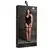 Metis XVI Plus Size Bodysuit with Garters and Criss-Cross Neckline