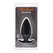 Radical Silicone Intimate Plug Anchor Base Medium Waterproof Black
