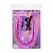 ToyJoy Dvoglavi Fleksibilni Dvostrani Intimni Jelly Model Roze 40 cm