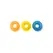 Rascal Toys D-Ring Set Glow in the Dark TPE Intimate Rings 3-Pack