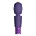 Brilliant Mini Wand - Compact Intimate Massager, Medical Silicone, Pink