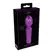 Brilliant Mini Wand - Compact Intimate Massager, Medical Silicone, Pink