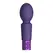 Brilliant Mini Wand - Compact Intimate Massager, Medical Silicone, Pink