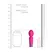 Brilliant Mini Wand Vibrator - Compact Silicone Personal Massager