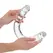 RealRock Crystal Clear Dupli Model 45cm Providni Intimni Sistem