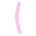 RealRock Crystal Clear Dvostrani Model 45cm - Dizajn Bez Ftalata