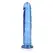 REALROCK Crystal Clear Intimna Mašina 25cm sa Usisnom Bazom Transparentna