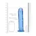 REALROCK Crystal Clear Intimna Mašina 25cm sa Usisnom Bazom Transparentna