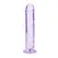 RealRock Crystal Clear Intimni Model 8.7'' sa Usisnom Čašicom Transparentan