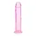 REALROCK Crystal Clear Intimni Model 22 cm sa Usisnom Čašicom Transparentan