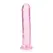 REALROCK Crystal Clear Intimni Model 22 cm sa Usisnom Čašicom Transparentan