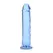REALROCK Crystal Clear 7.9'' Intimni Model sa Usisnom Bazom Transparentan
