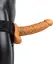 RealRock Hollow Intimate System with Balls 18 cm Adjustable Strap-On