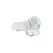 REALROCK Crystal Clear 28 cm Intimna Mašina sa Bazom i Testisima