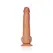 RealRock Model 10 Intimni silikonski sistem sa usisnom bazom 25.5cm Bež