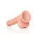 RealRock Silikonski model 10 sa čvrstom usisnom čašicom, intimni uređaj 25.5cm Bež