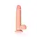 RealRock Intimate Machine 23cm - Straight Model with Suction Base, Natural Tone