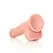 RealRock Intimate Machine 23cm - Straight Model with Suction Base, Natural Tone