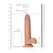 RealRock Model 8 Ravna anatomska intimna mašina sa usisnom čašicom 20.5cm