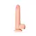 RealRock Intimate Machine 18 cm with Balls & Suction Cup, Beige