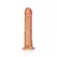 RealRock Curved 18 cm Silicone Model with Suction Cup, Natural Look
