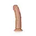 RealRock Zakrivljeni model sa usisnom čašicom 15.5cm Bež - Anatomski oblik