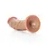 RealRock Zakrivljeni model sa usisnom čašicom 15.5cm Bež - Anatomski oblik