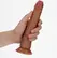 RealRock Slim Anatomski Model sa Usisnom Čašom 20.5 cm Bež